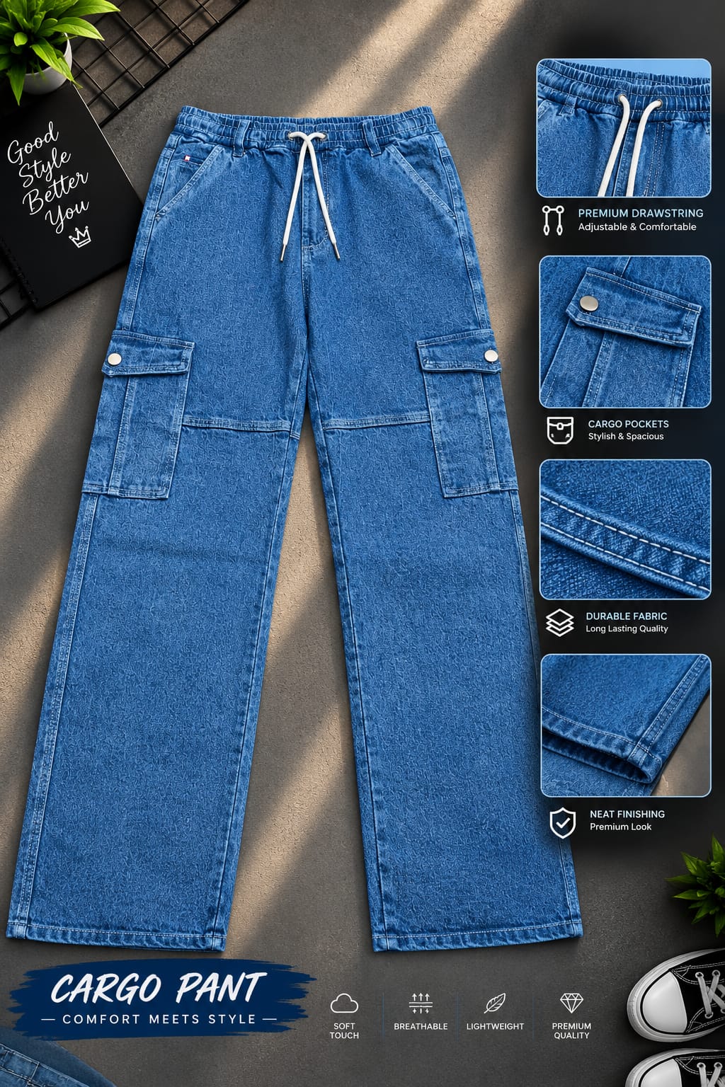 Mid blue