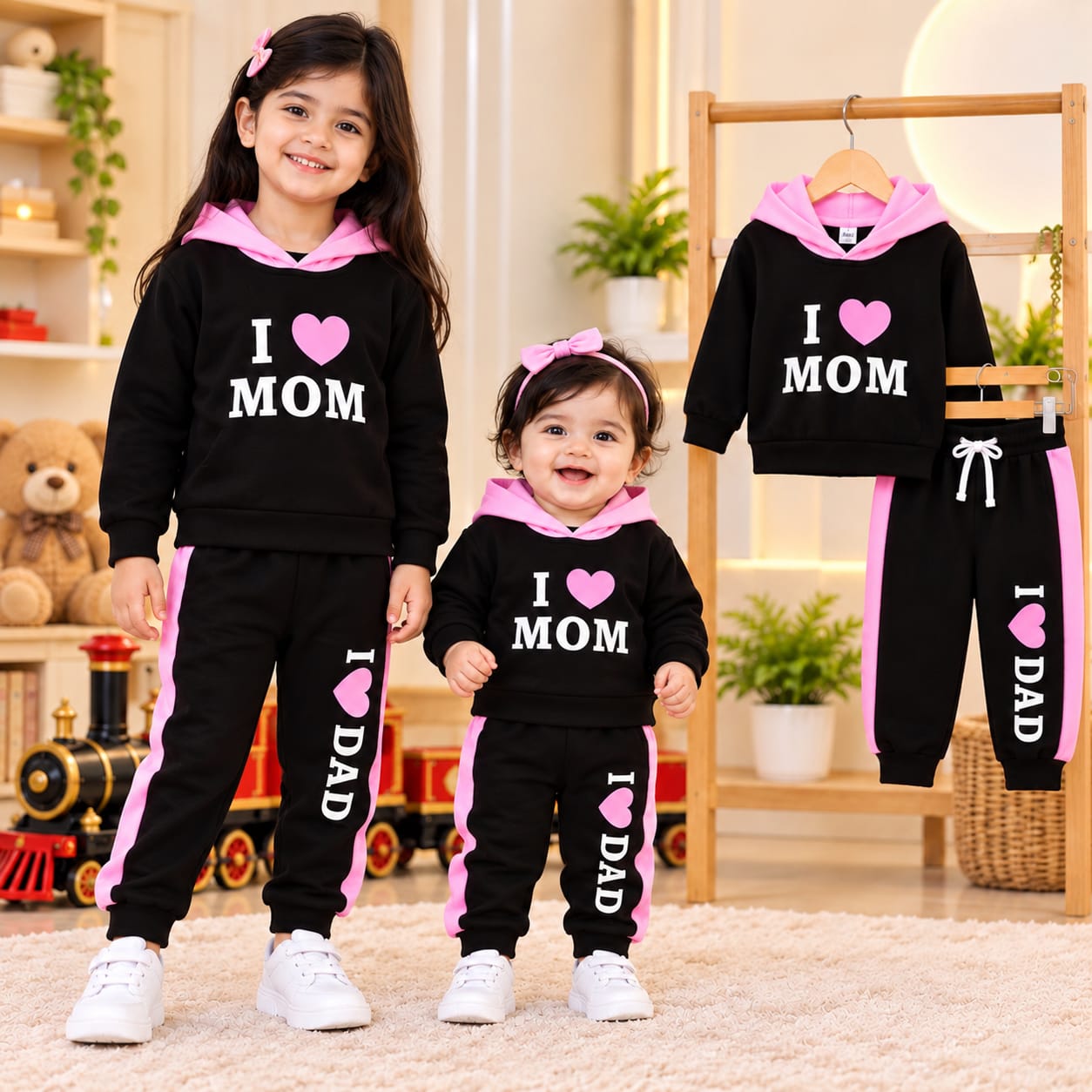 Black & Pink