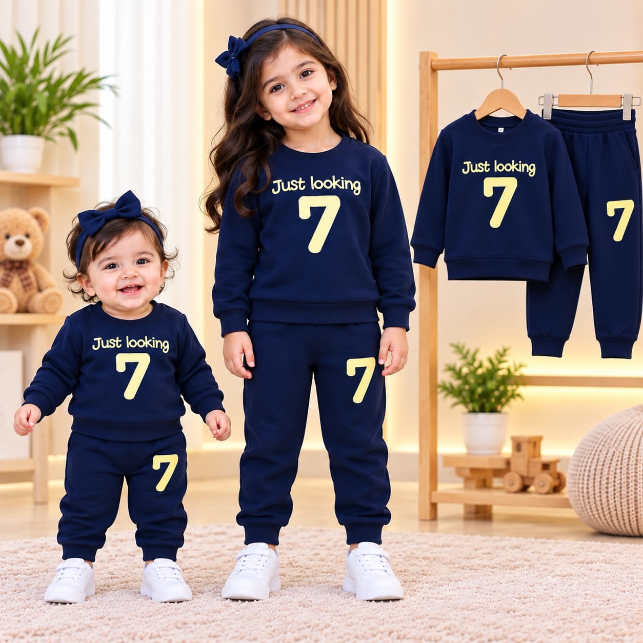 Kids Stylish Sweatshirt Set