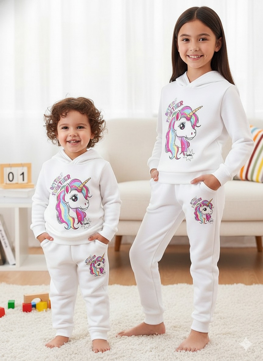 Elegant Stylish Baby Hoodie Set-2