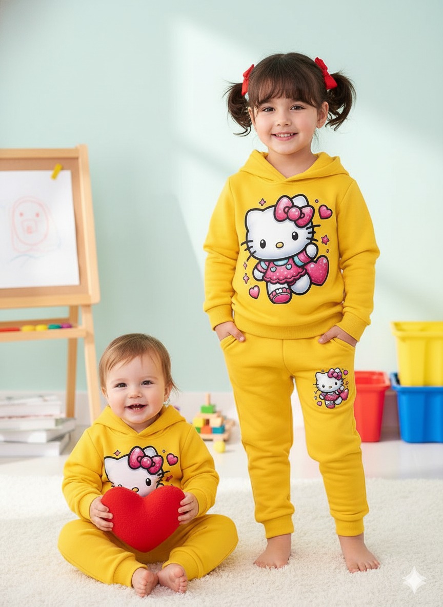 Elegant Stylish Baby Hoodie Set-5